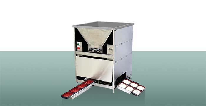 八木式 2連卓上盛付機