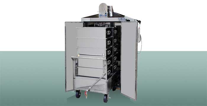 八木式 大型蒸し庫