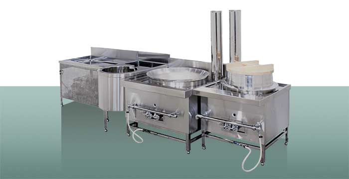 八木式 そば釜·うどん釜·だし釜