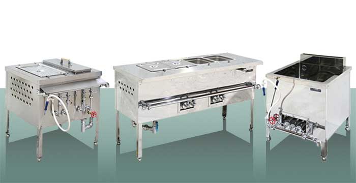 八木式 ガス式湯煎器