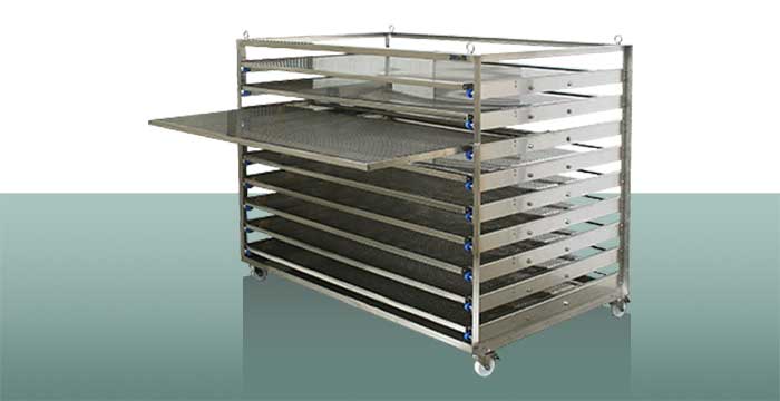 八木式 麹枯らし引き出し棚