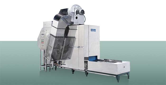 連続自動加熱乾燥機(蒸気式)