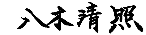 八木清照のサイン