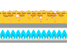 厚鋼板鍋底のイメージ