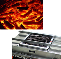 炭火焼きもできます!のイメージ