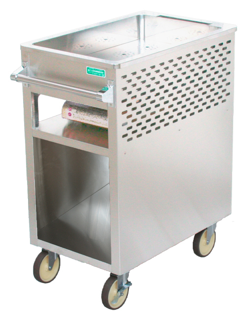 八木式 飲茶ワゴン(蒸し器)コンロ式