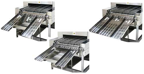 出口シュートで効率収納!のイメージ