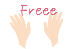 両手が空いて簡単作業!のイメージ