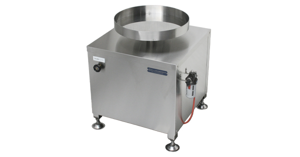 ウナギ梱包用ターンテーブル